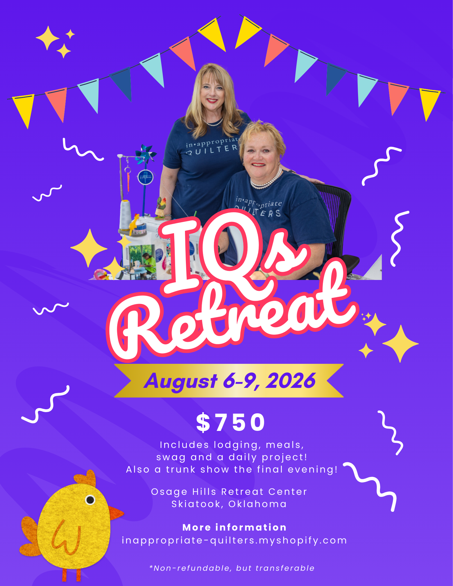 2026 IQ Retreat - Deposit Only!
